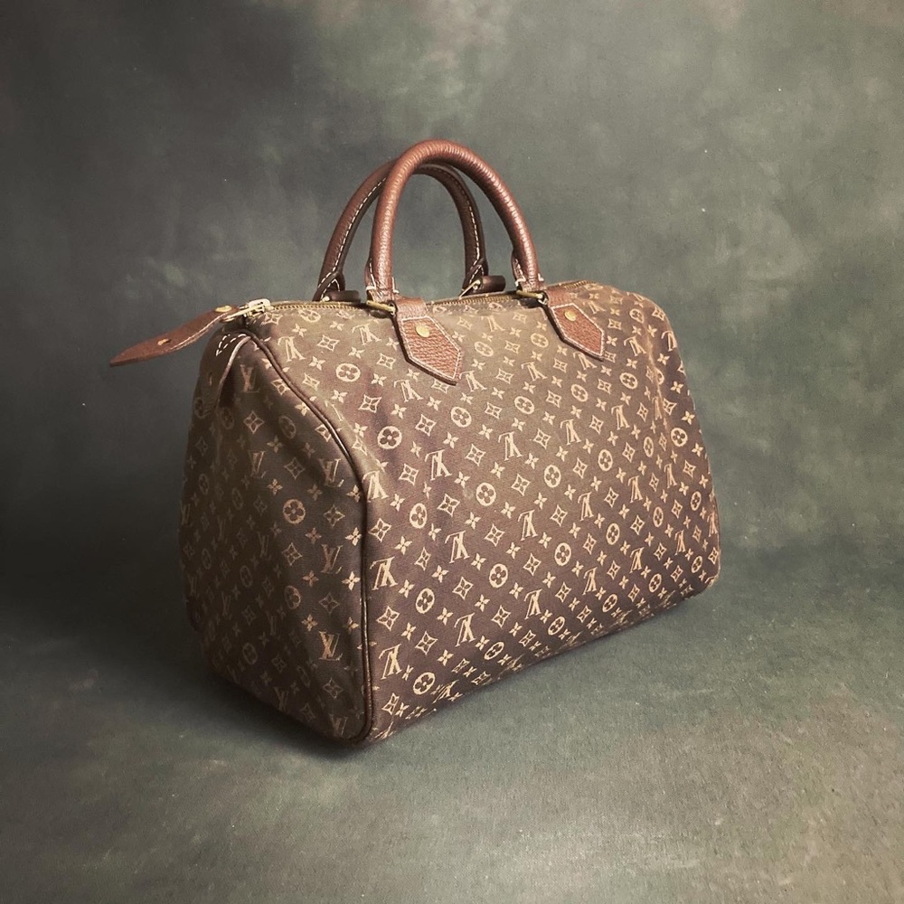 Louis Vuitton Monogram Mini Lin Idylle Speedy 30 - Picture 3 of 6